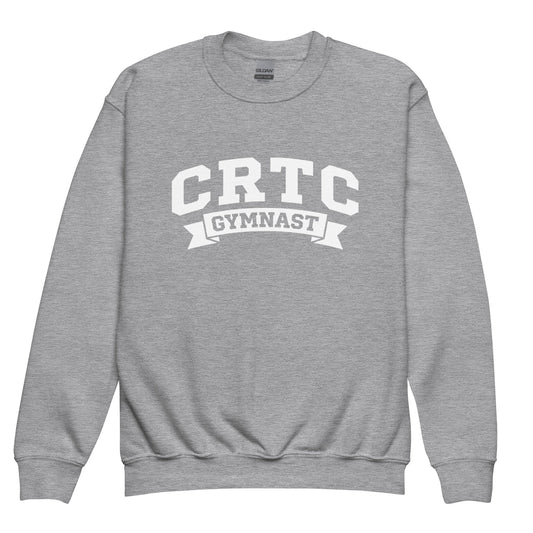 Classic | Youth Sweatshirt | Catch & Release Tumble & Cheer Club | Gymnast Logo