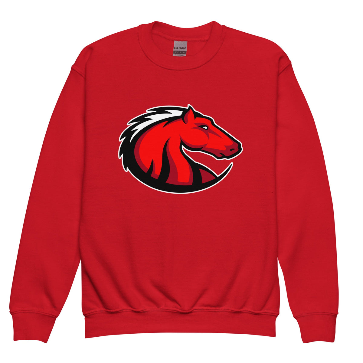 Classic | Youth Sweatshirt | Central Maine Community College Woman’s Soccer | Crest Logo