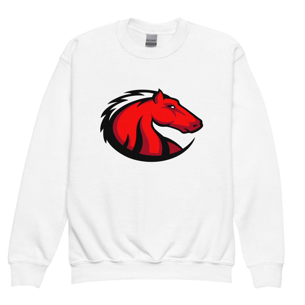 Classic | Youth Sweatshirt | Central Maine Community College Woman’s Soccer | Crest Logo