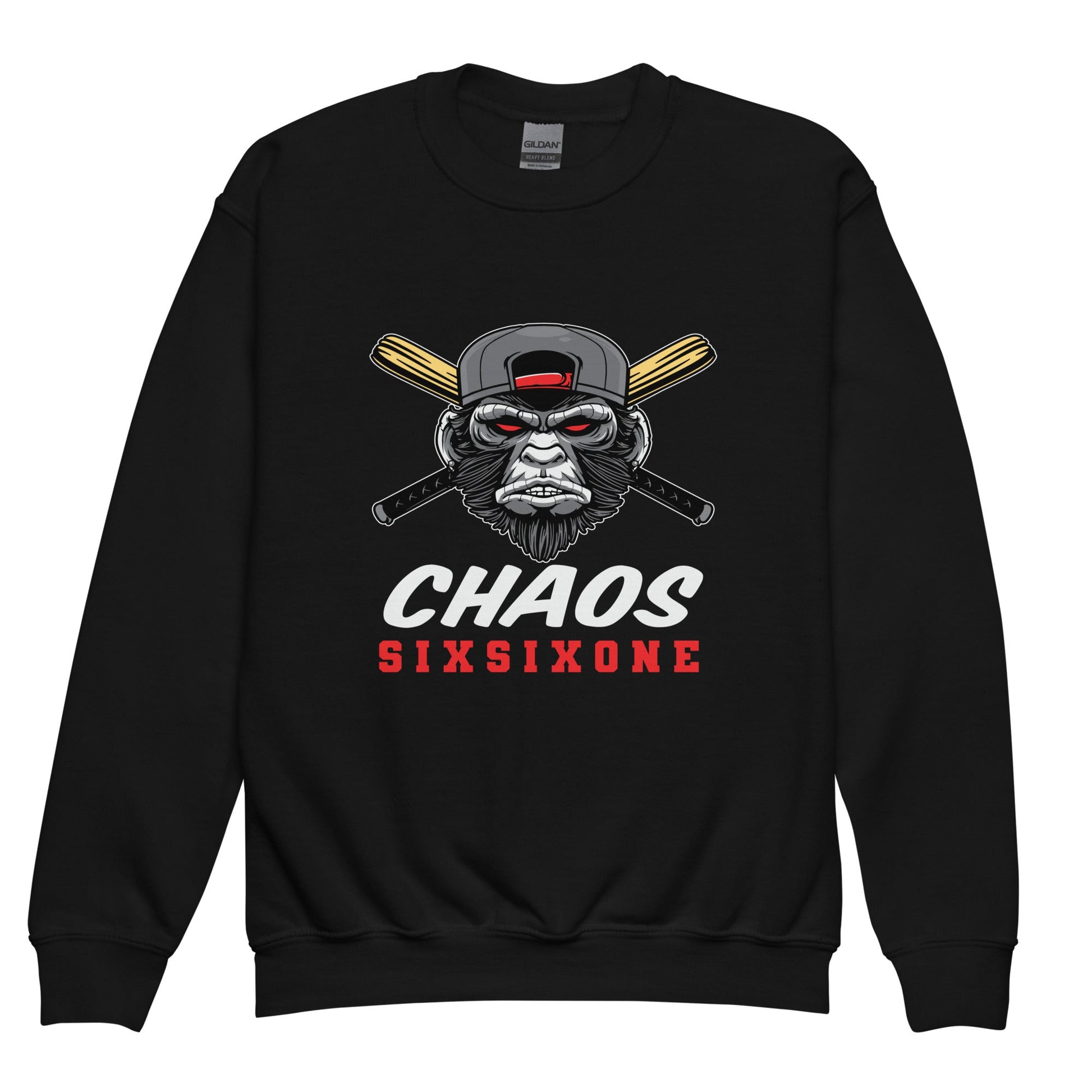 Classic | Youth Sweatshirt | CHAOS 661 7u | SixSixOne Alt Logo