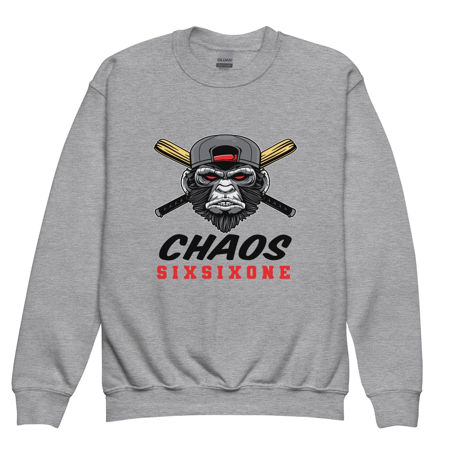 Classic | Youth Sweatshirt | CHAOS 661 7u | SixSixOne Logo