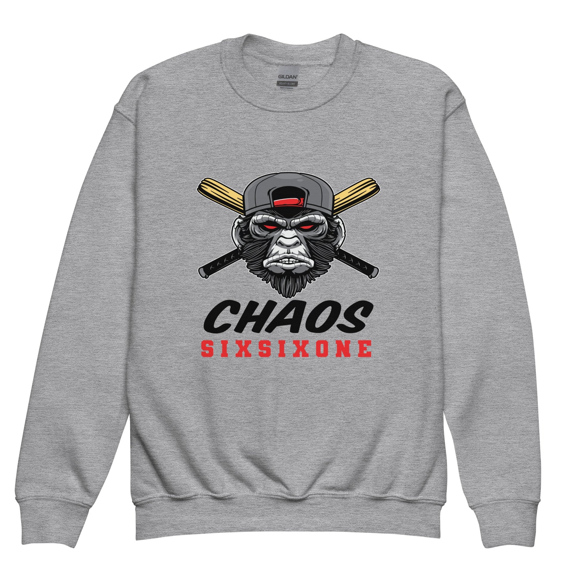 Classic | Youth Sweatshirt | CHAOS 661 7u | SixSixOne Logo
