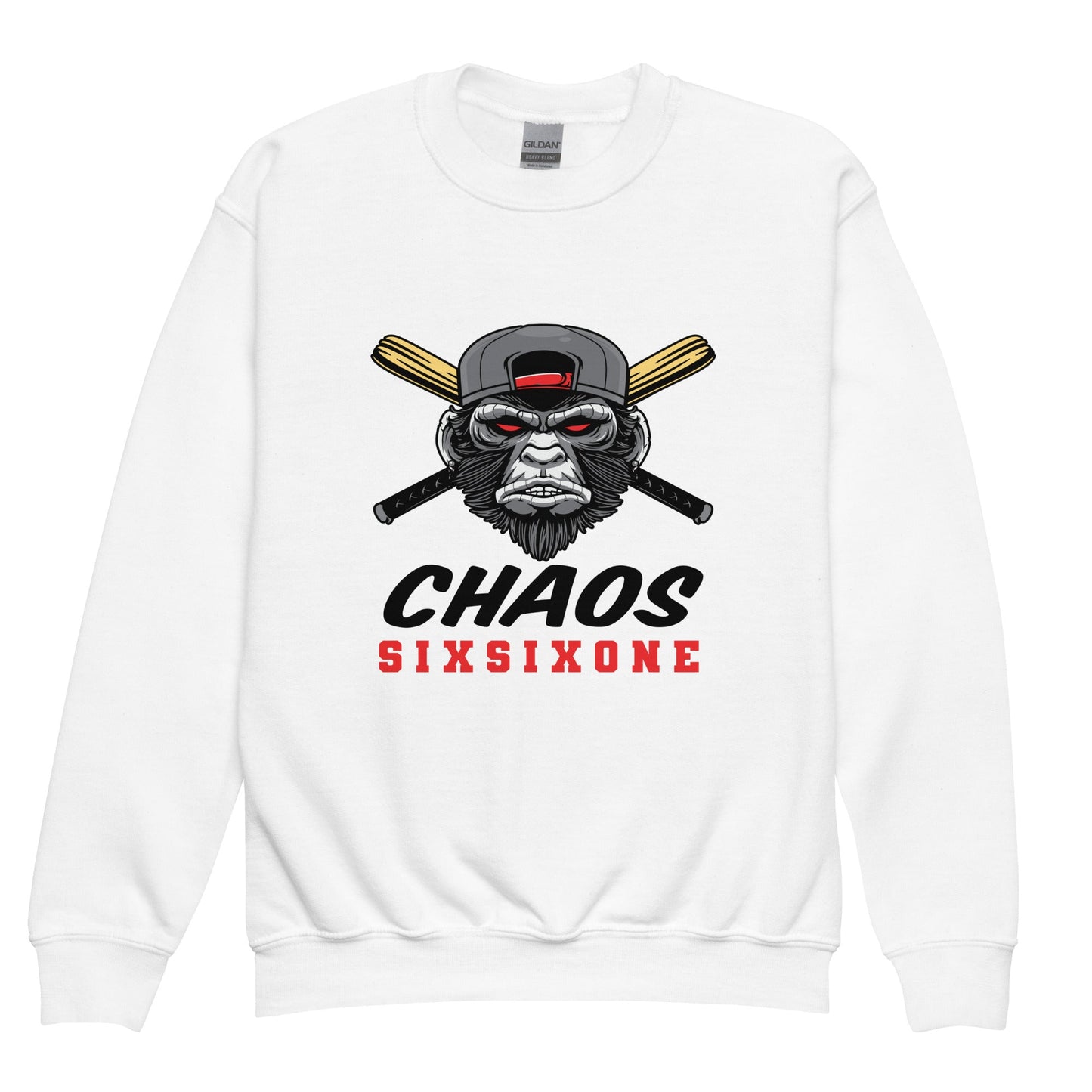 Classic | Youth Sweatshirt | CHAOS 661 7u | SixSixOne Logo