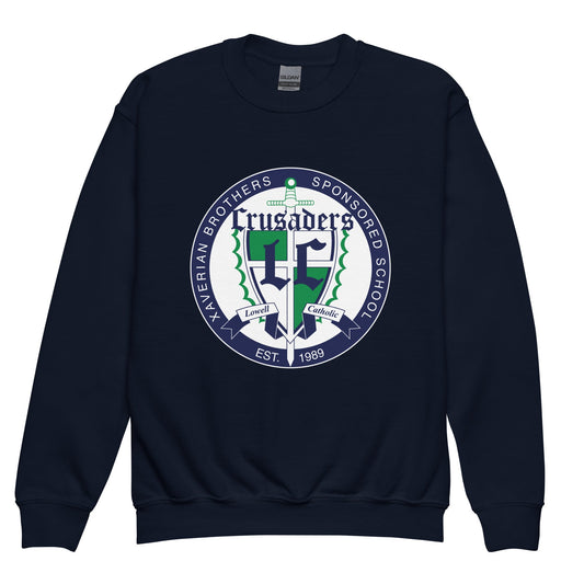 Classic | Youth Sweatshirt | Cheer | Badge Logo