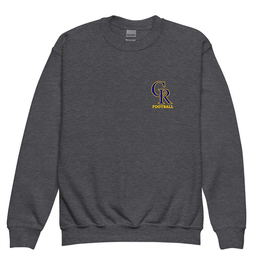 Classic | Youth Sweatshirt | Chestnut Ridge Lions Football | Lettermark Logo