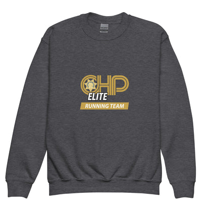 Classic | Youth Sweatshirt | CHP Elite Running Team | Runner Crest Logo