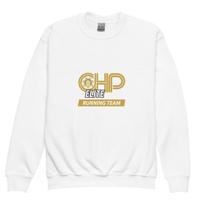 Classic | Youth Sweatshirt | CHP Elite Running Team | Runner Crest Logo