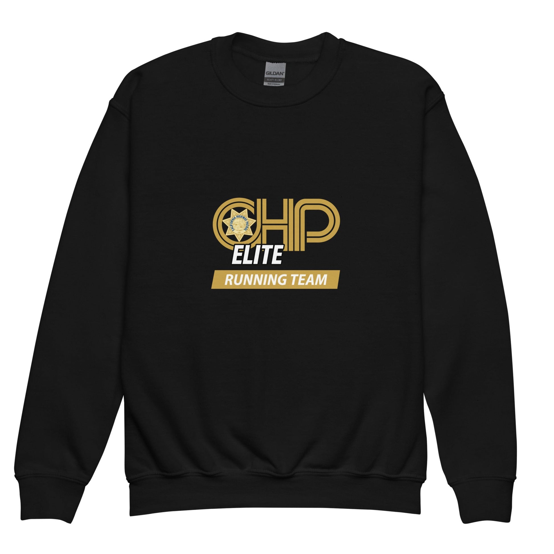 Classic | Youth Sweatshirt | CHP Elite Running Team | Runner Crest Logo
