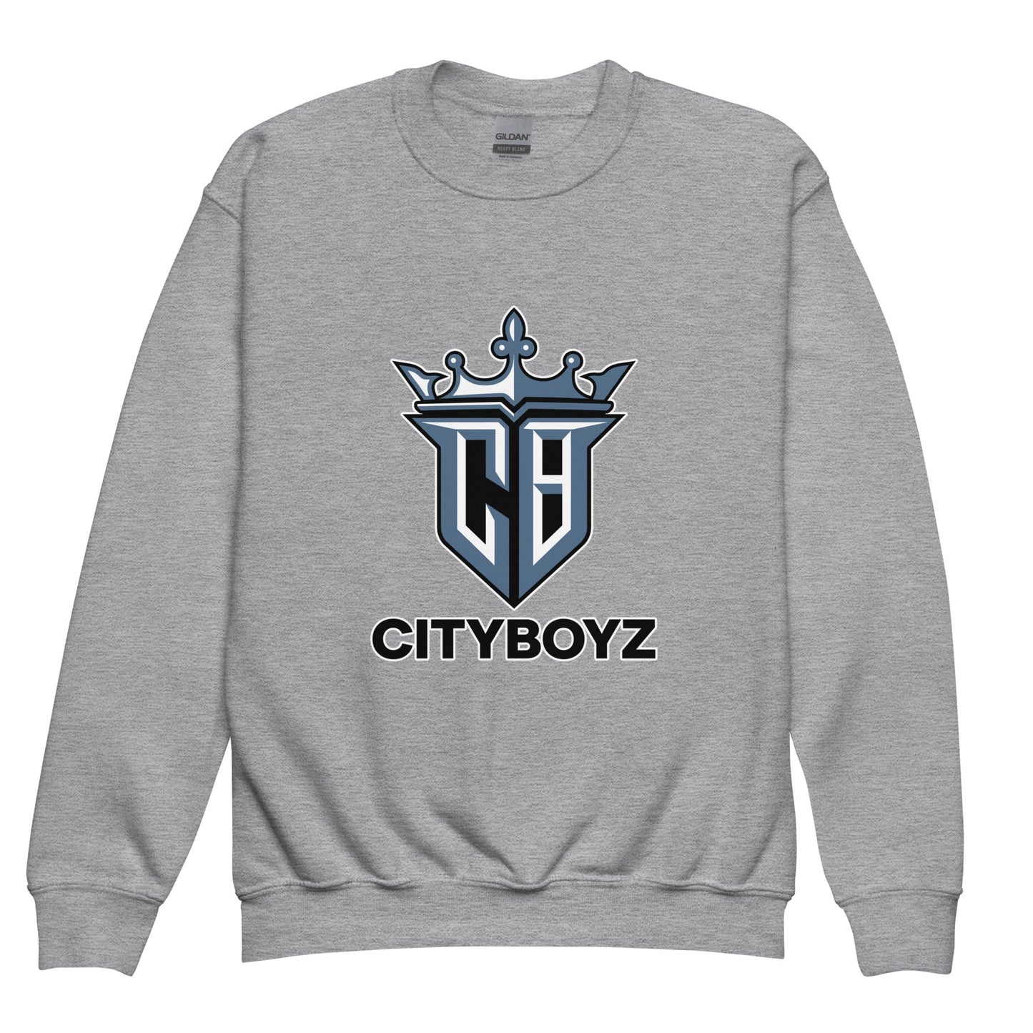 Classic | Youth Sweatshirt | City Boyz Elite | Crown Valor Logo