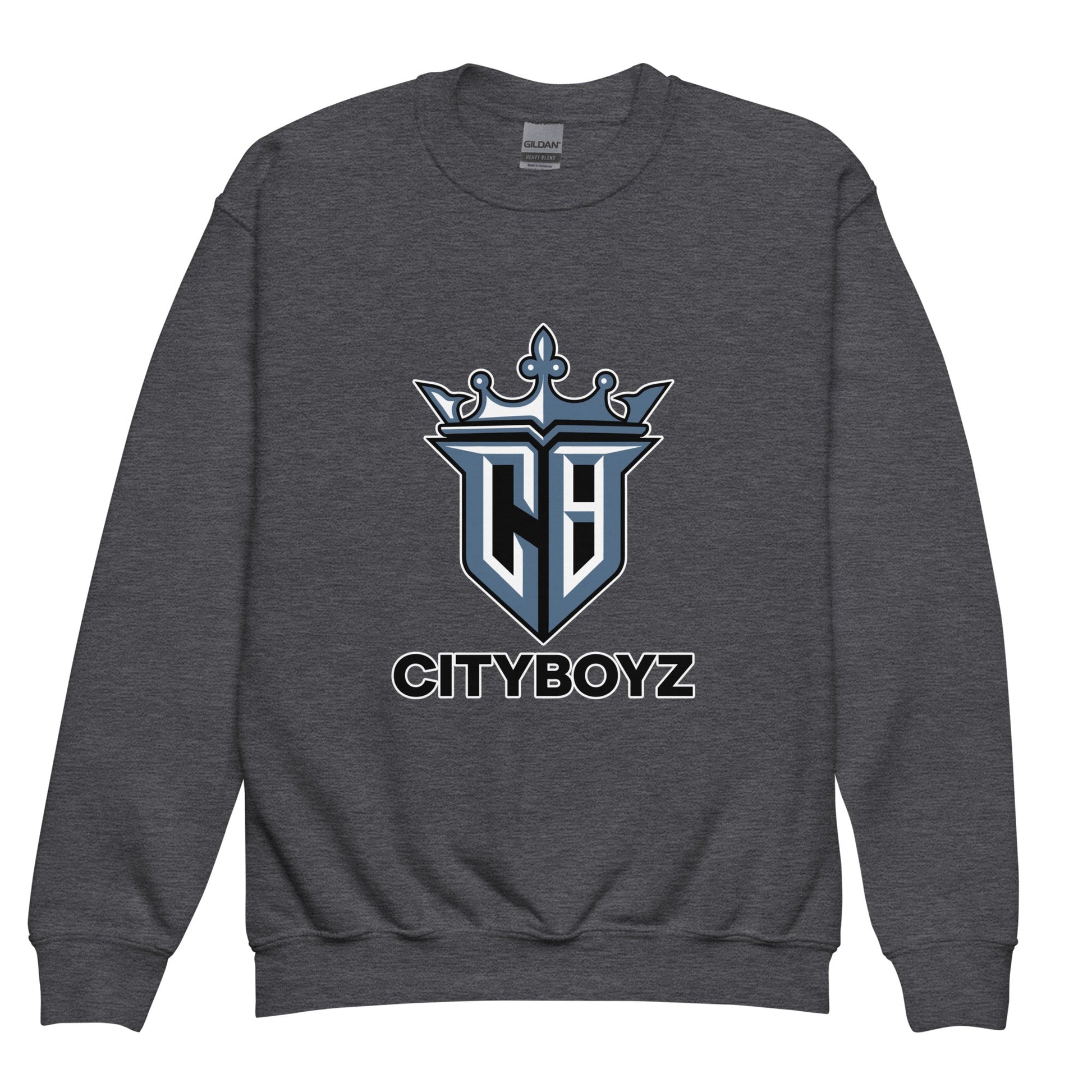 Classic | Youth Sweatshirt | City Boyz Elite | Crown Valor Logo