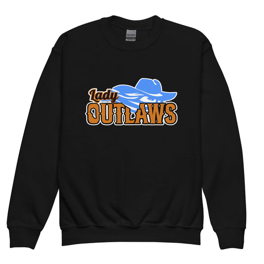 Classic | Youth Sweatshirt | CKY Lady Outlaws | Script Logo
