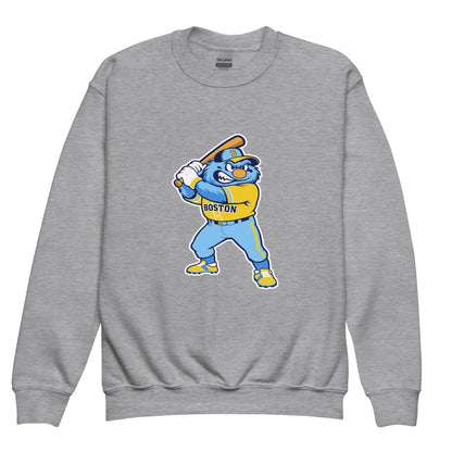 Classic | Youth Sweatshirt | Claremont Little League | Mascot Logo