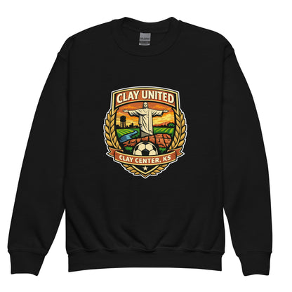 Classic | Youth Sweatshirt | Clay United | Crest Logo