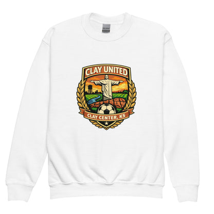 Classic | Youth Sweatshirt | Clay United | Crest Logo