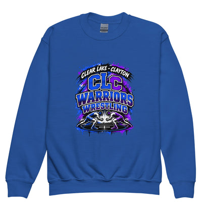 Classic | Youth Sweatshirt | Clear Lake - Clayton Wrestling | Apex Logo