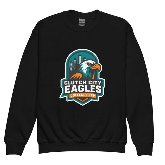 Classic | Youth Sweatshirt | Clutch City College Prep | Shield Logo
