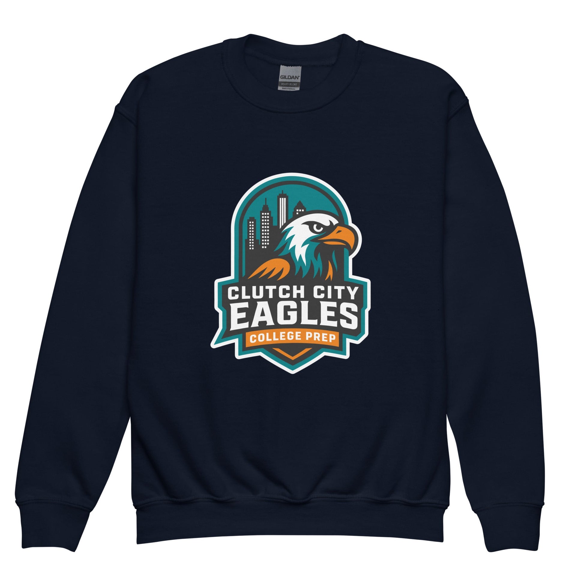 Classic | Youth Sweatshirt | Clutch City College Prep | Shield Logo
