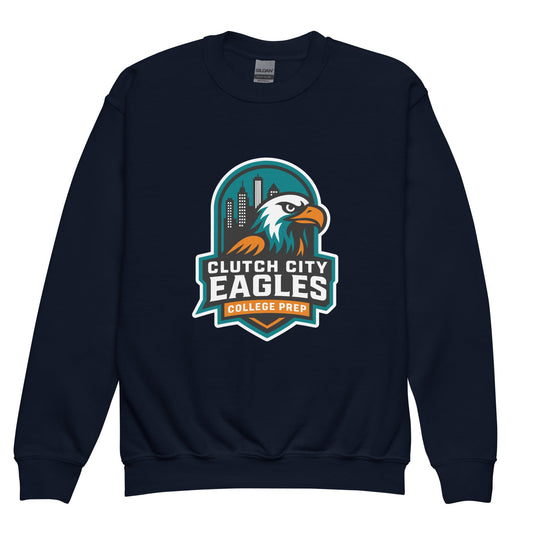 Classic | Youth Sweatshirt | Clutch City College Prep | Shield Logo