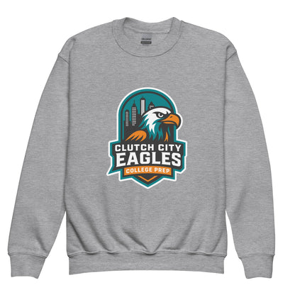 Classic | Youth Sweatshirt | Clutch City College Prep | Shield Logo
