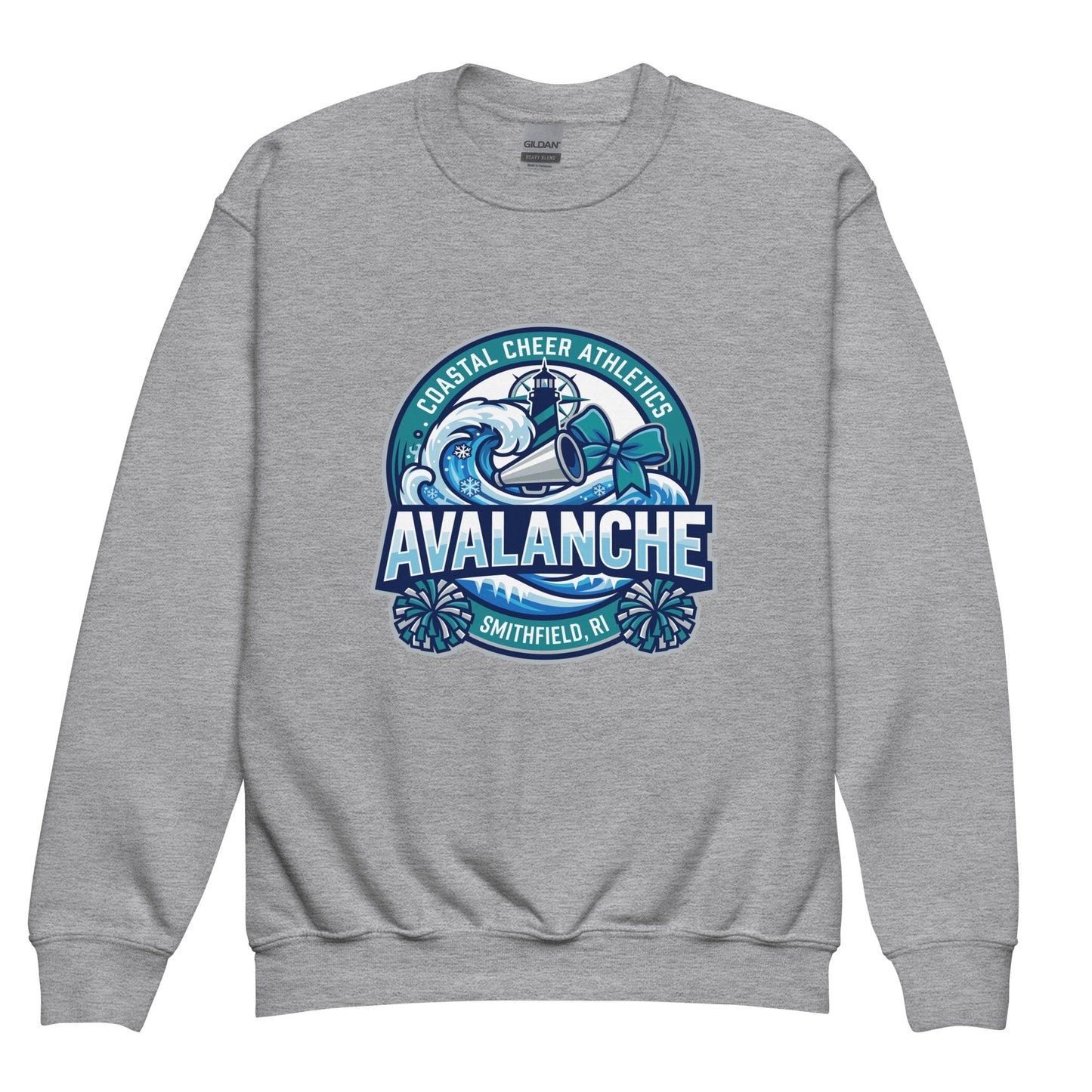 Classic | Youth Sweatshirt | Coastal Cheer Athletics Avalanche