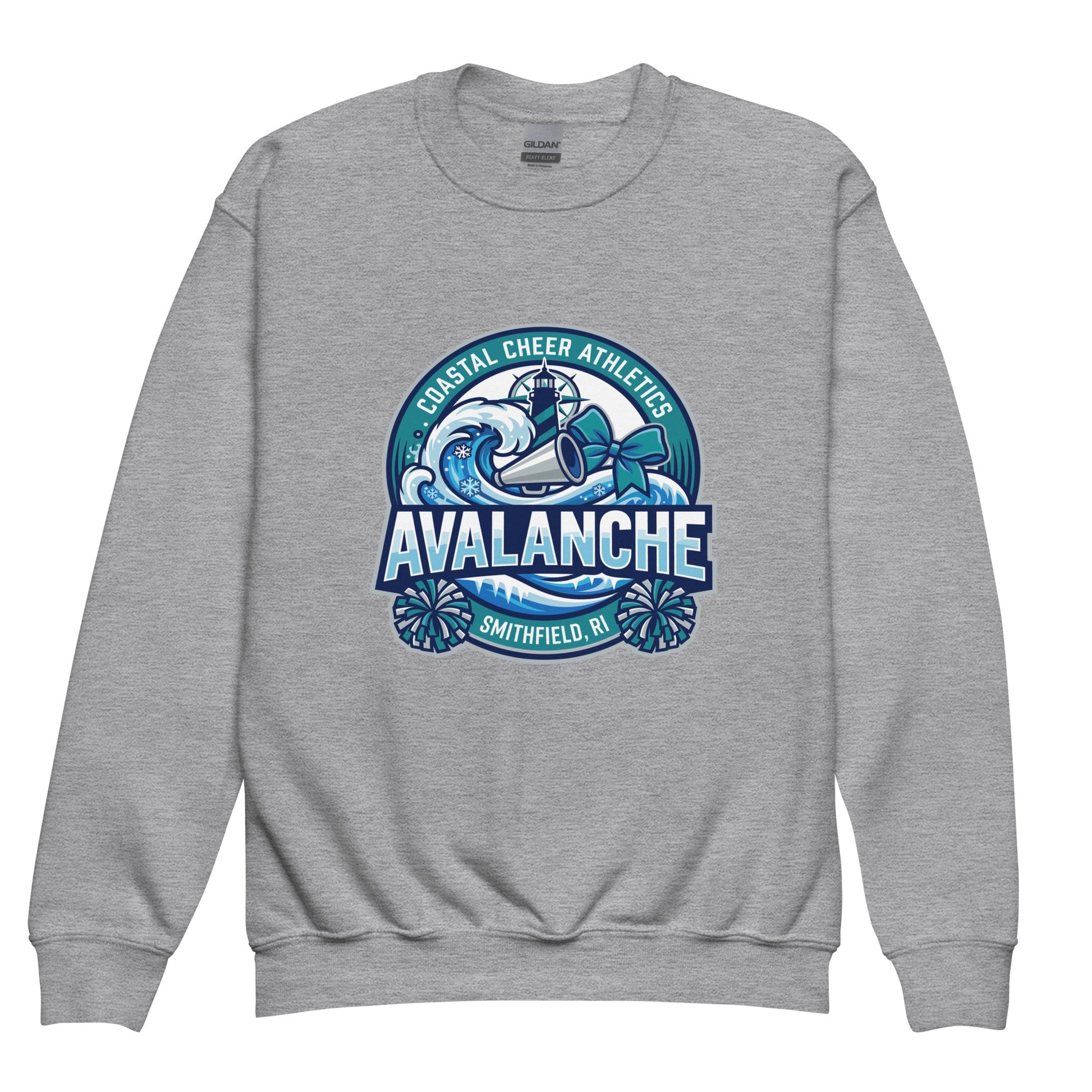Classic | Youth Sweatshirt | Coastal Cheer Athletics Avalanche