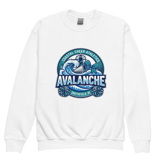 Classic | Youth Sweatshirt | Coastal Cheer Athletics Avalanche