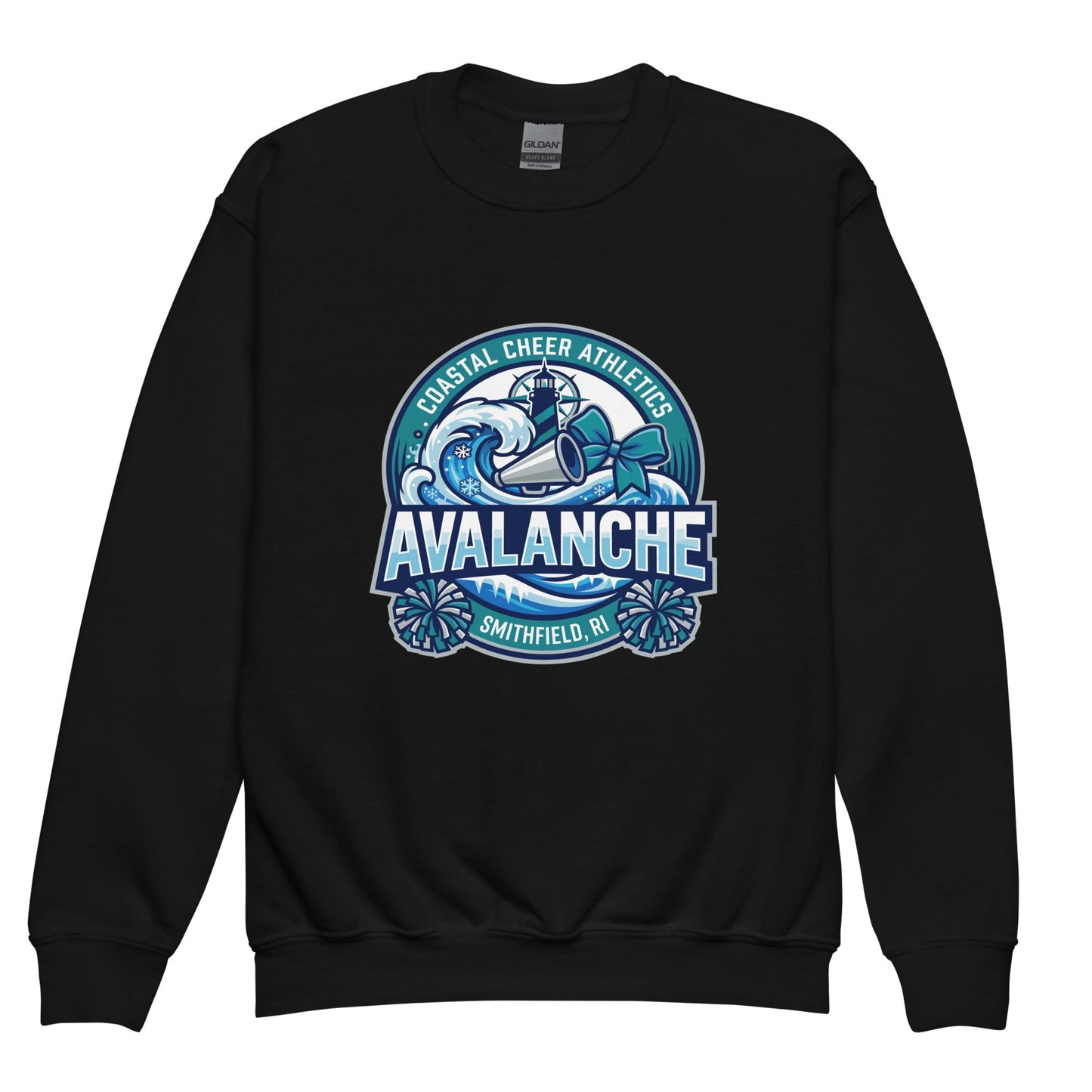 Classic | Youth Sweatshirt | Coastal Cheer Athletics Avalanche