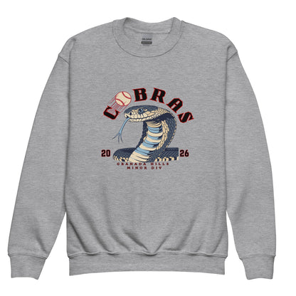 Classic | Youth Sweatshirt | Cobras '26 | Minor Div Logo