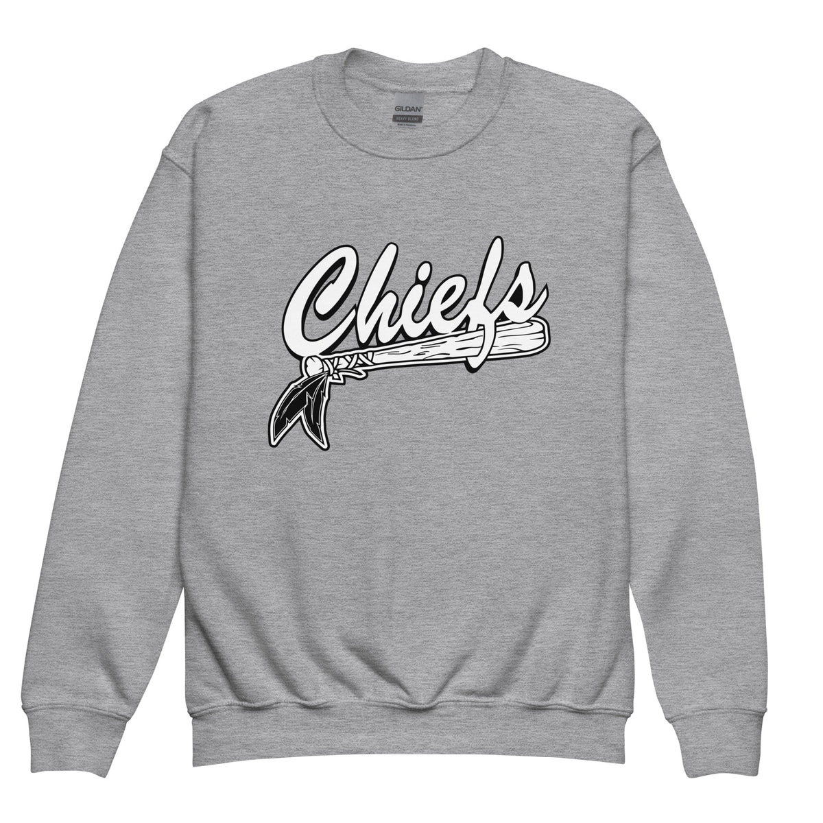Classic | Youth Sweatshirt | Connetquot Chiefs | Letter Crest Logo