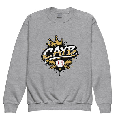 Classic | Youth Sweatshirt | Conroe Area Youth Baseball | Crown Logo