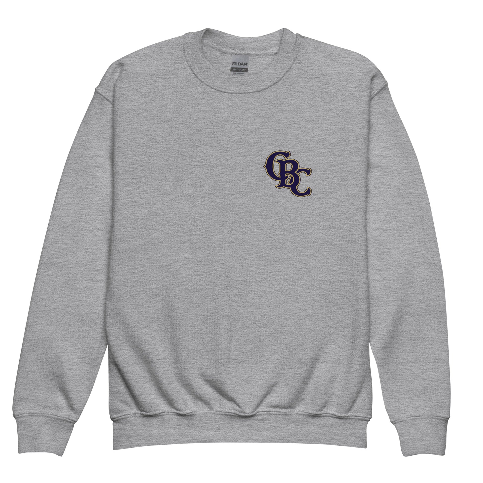 Classic | Youth Sweatshirt | Cougar Baseball Club | CBC Navy Logo