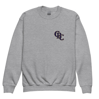 Classic | Youth Sweatshirt | Cougar Baseball Club | CBC Navy Logo