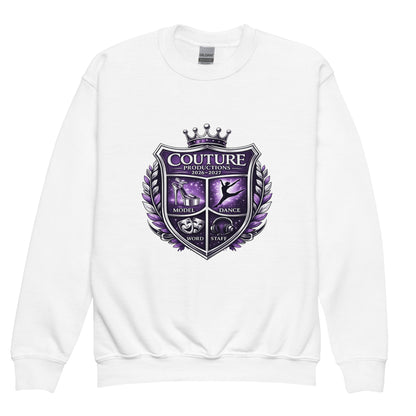 Classic | Youth Sweatshirt | Couture Productions | Couture Shield Logo