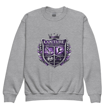 Classic | Youth Sweatshirt | Couture Productions | Couture Shield Logo