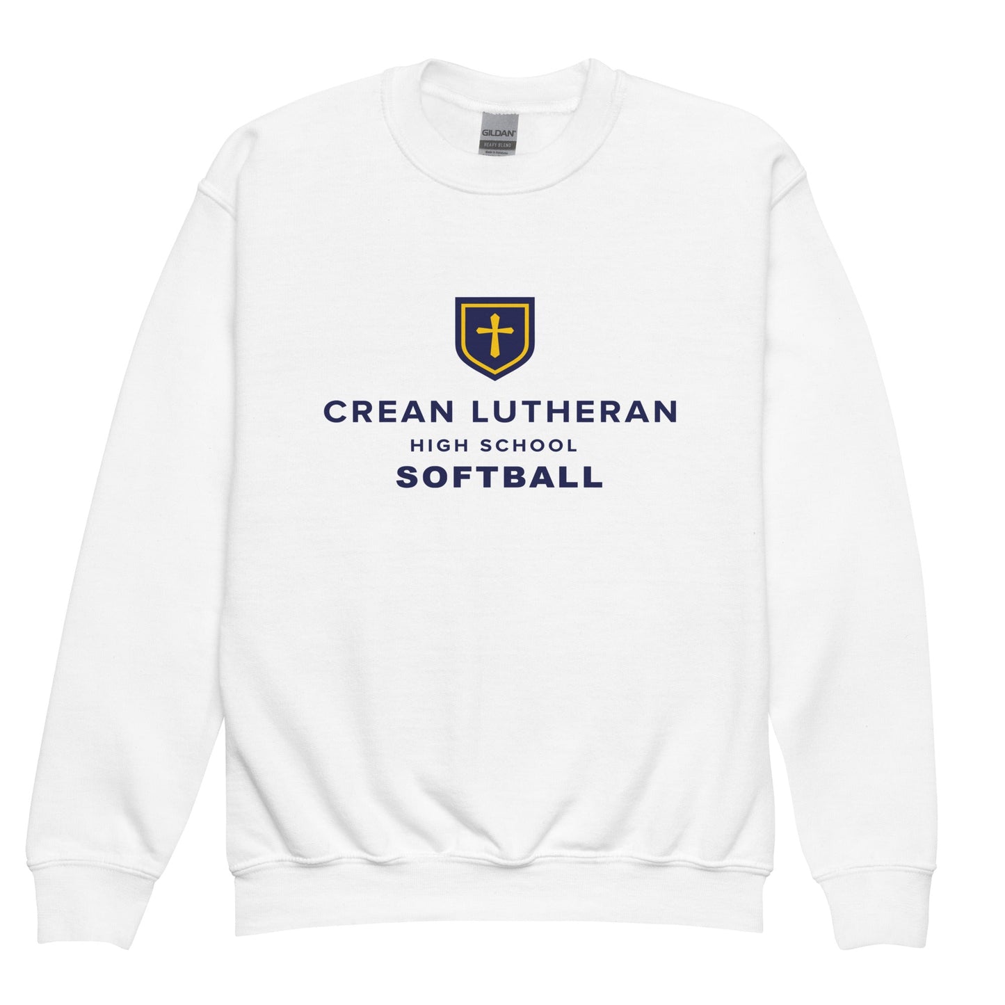 Classic | Youth Sweatshirt | Crean Lutheran Softball | CLHS SB Logo