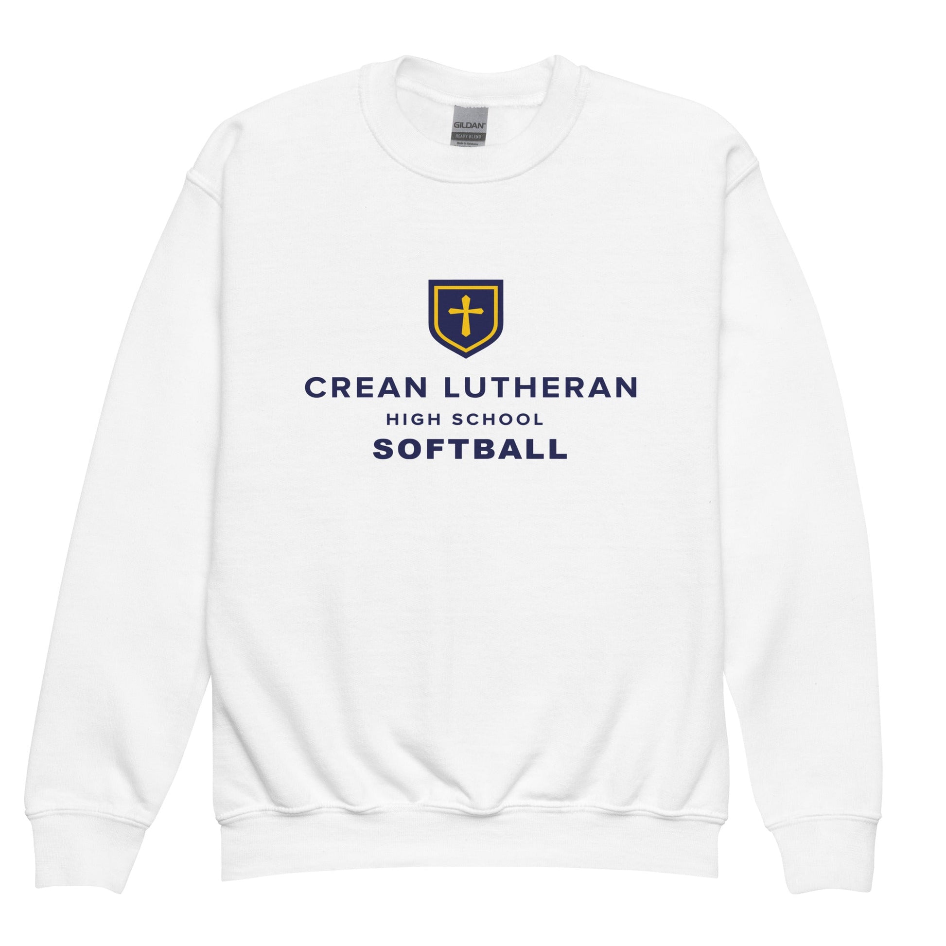 Classic | Youth Sweatshirt | Crean Lutheran Softball | CLHS SB Logo