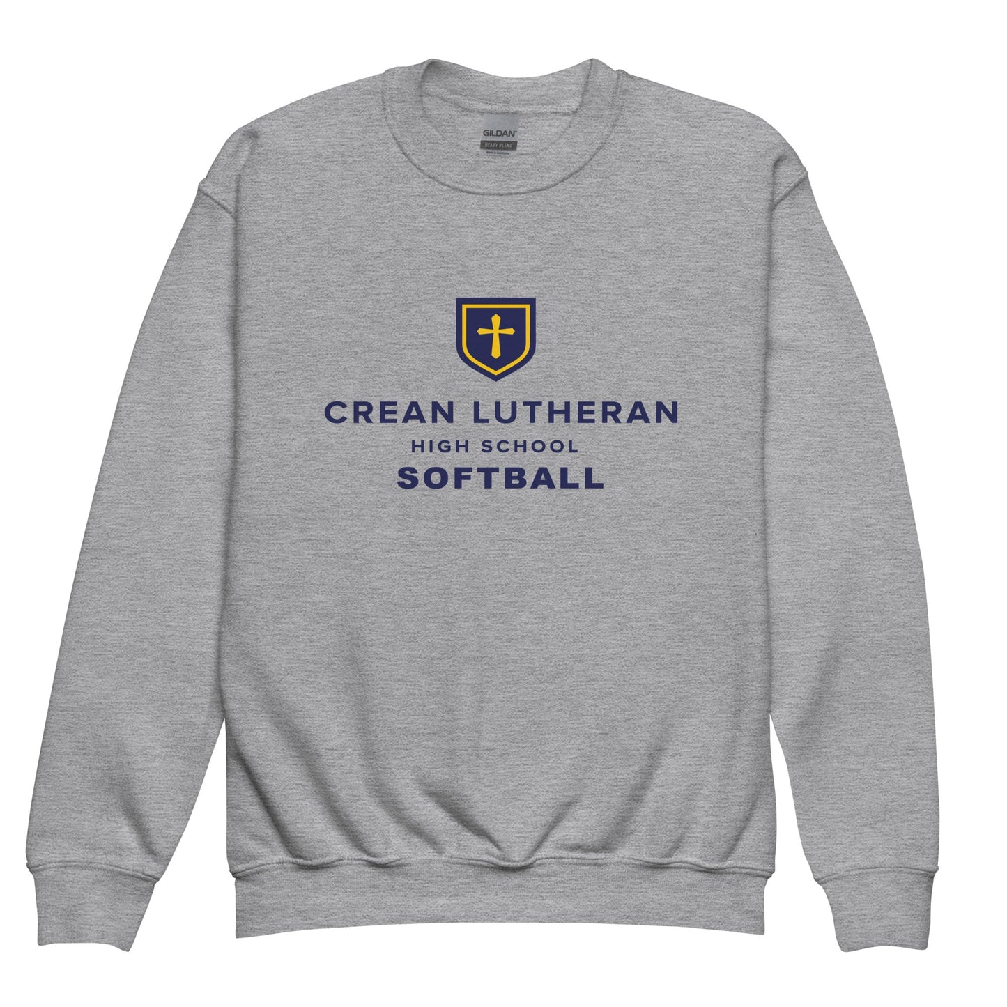 Classic | Youth Sweatshirt | Crean Lutheran Softball | CLHS SB Logo