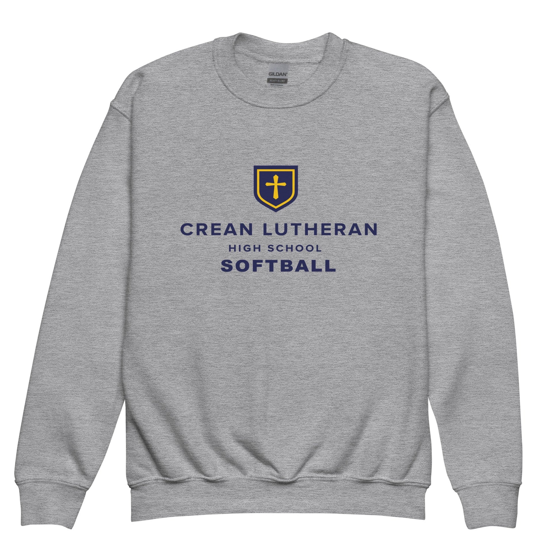 Classic | Youth Sweatshirt | Crean Lutheran Softball | CLHS SB Logo