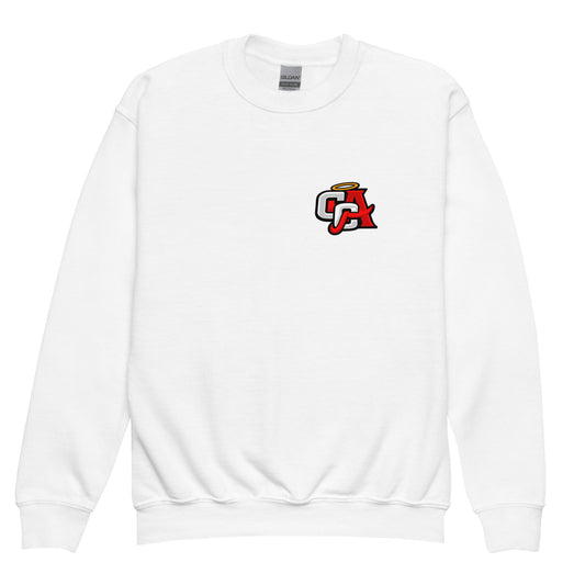 Classic | Youth Sweatshirt | Cross City Angels | Angelic Fury Logo