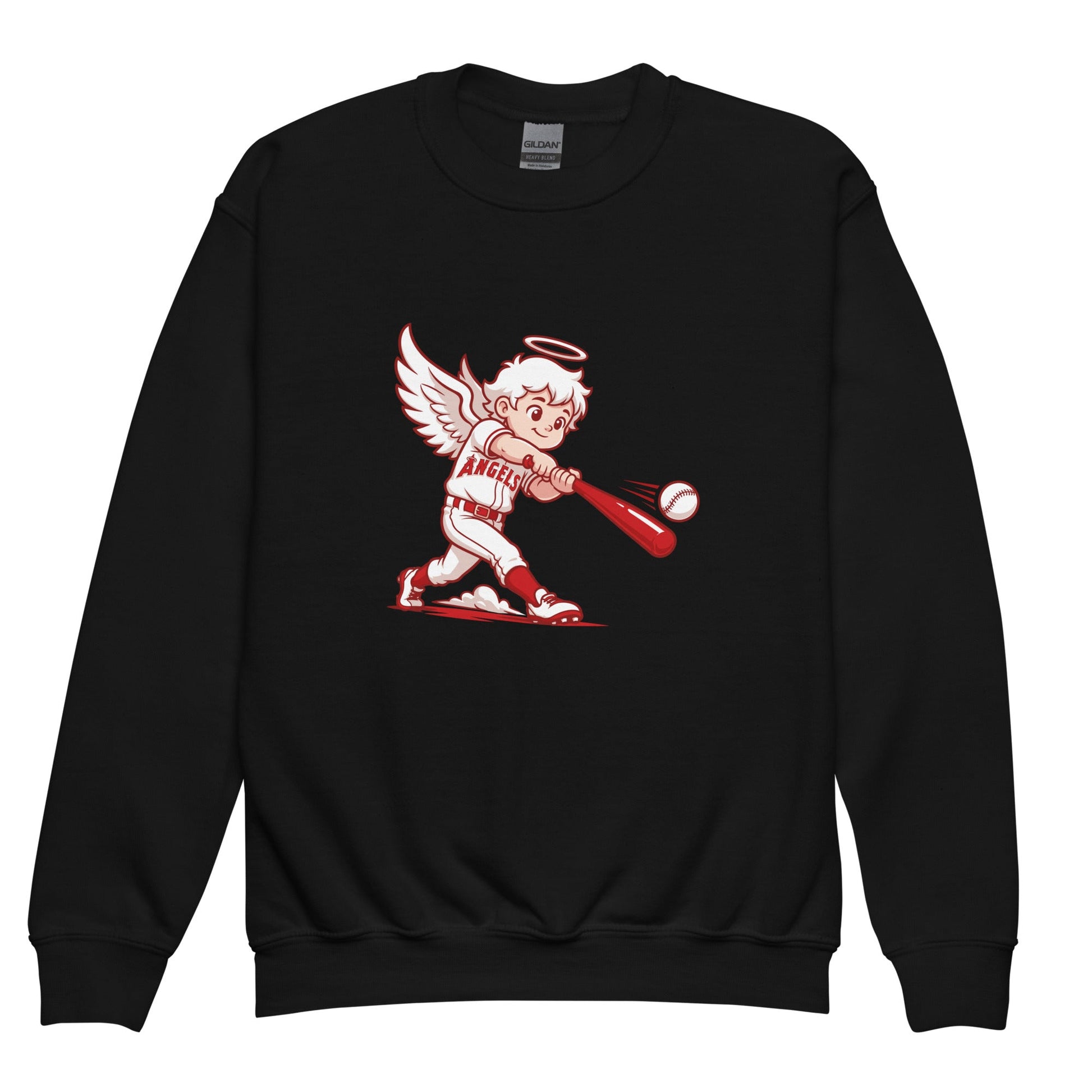 Classic | Youth Sweatshirt | Cross City Angels | Mascot Logo