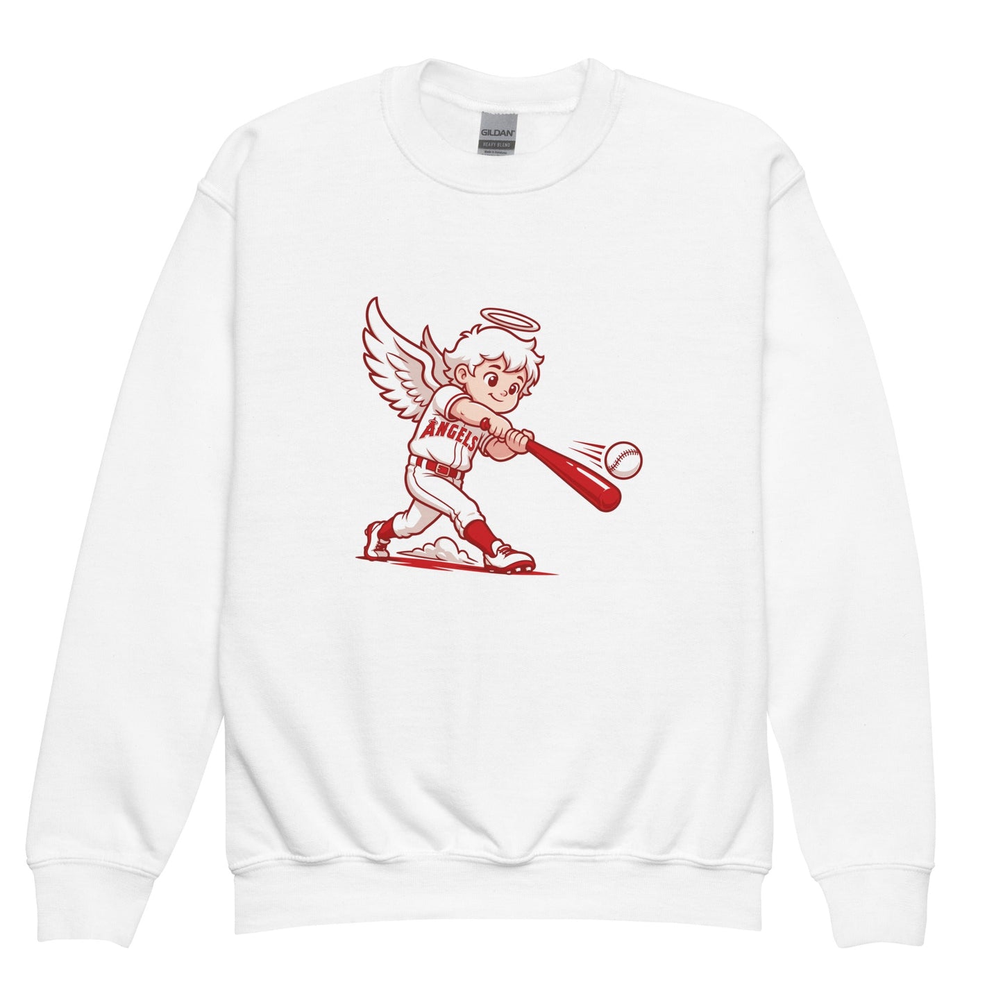 Classic | Youth Sweatshirt | Cross City Angels | Mascot Logo