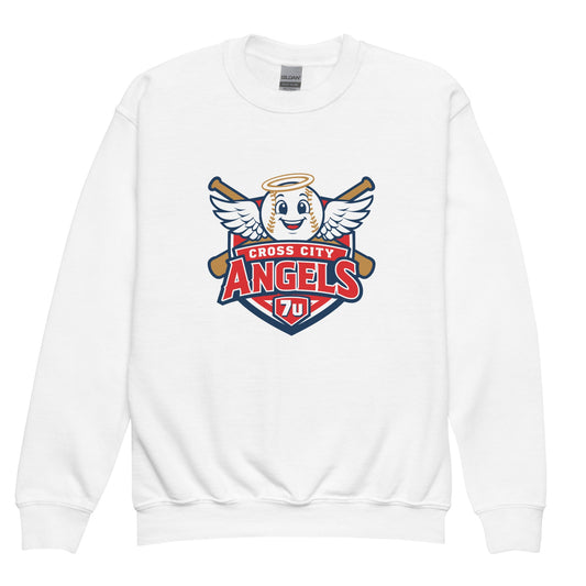 Classic | Youth Sweatshirt | Cross City Angels | Shield Logo