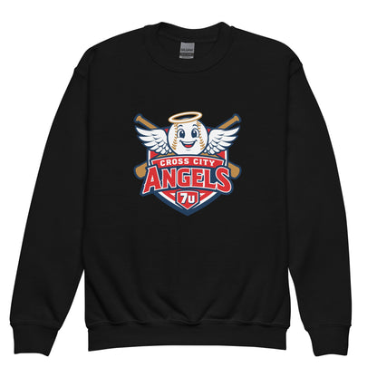 Classic | Youth Sweatshirt | Cross City Angels | Shield Logo