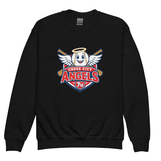 Classic | Youth Sweatshirt | Cross City Angels | Shield Logo