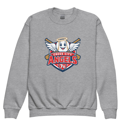 Classic | Youth Sweatshirt | Cross City Angels | Shield Logo
