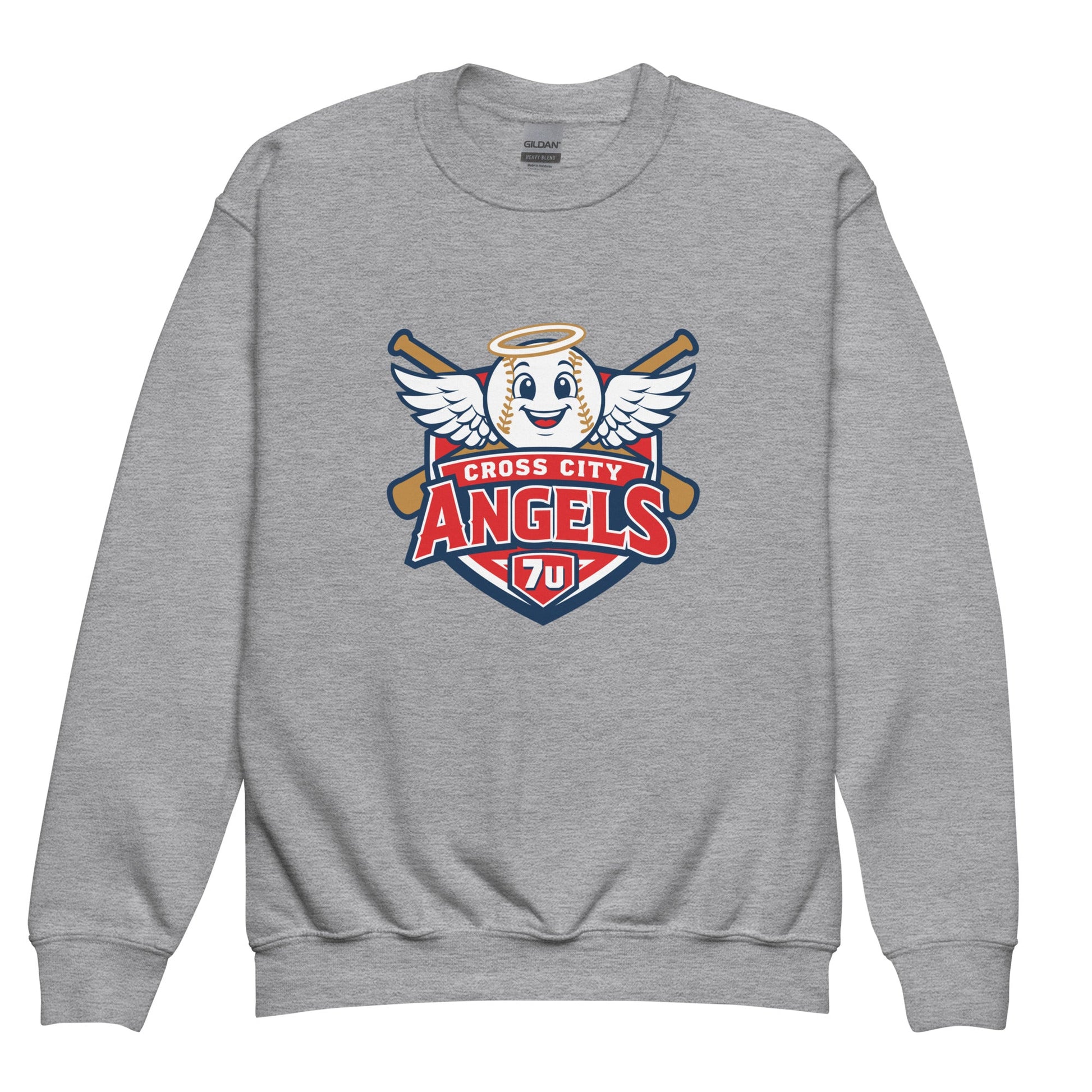 Classic | Youth Sweatshirt | Cross City Angels | Shield Logo