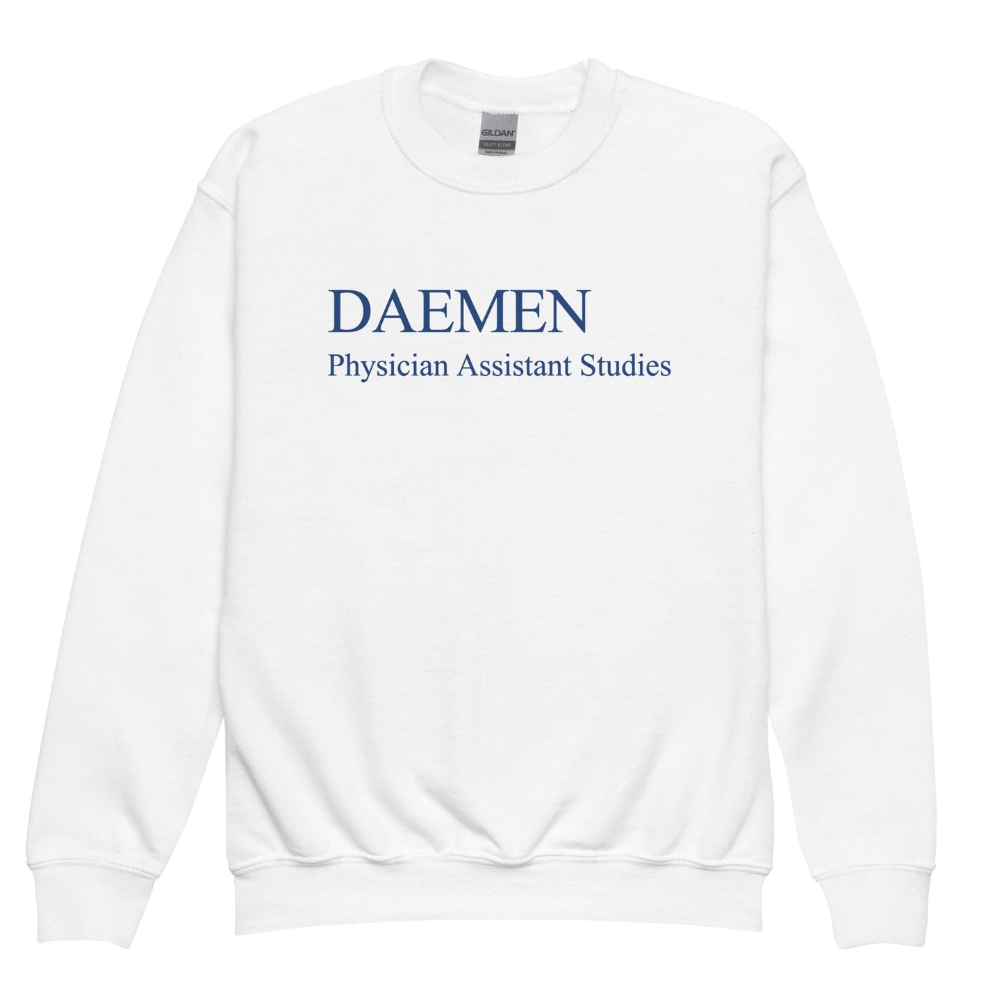 Classic | Youth Sweatshirt | Daemen Physician Assistant | Care Collective Logo