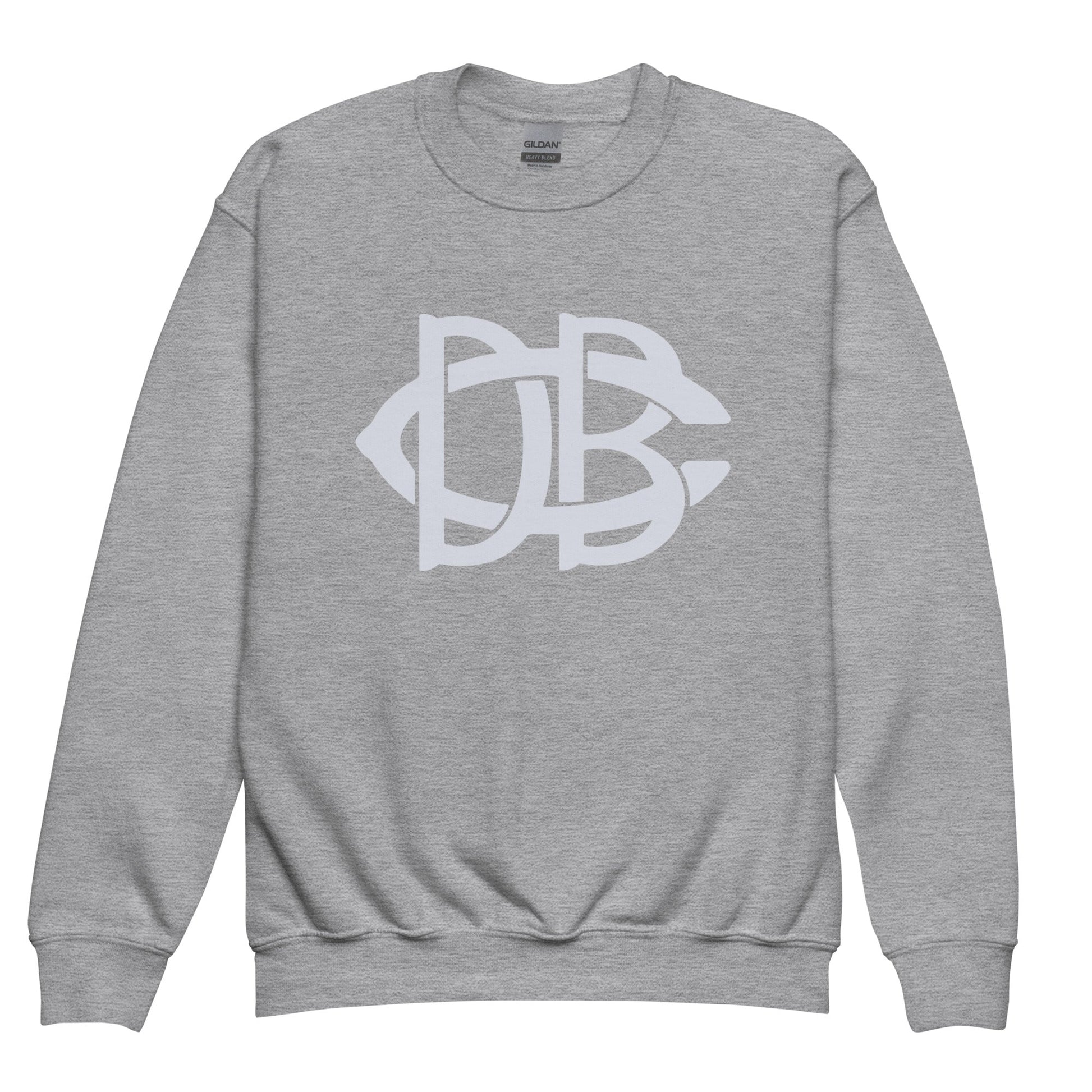 Classic | Youth Sweatshirt | Dallas Baseball Club | Interlocking DB Crest Logo