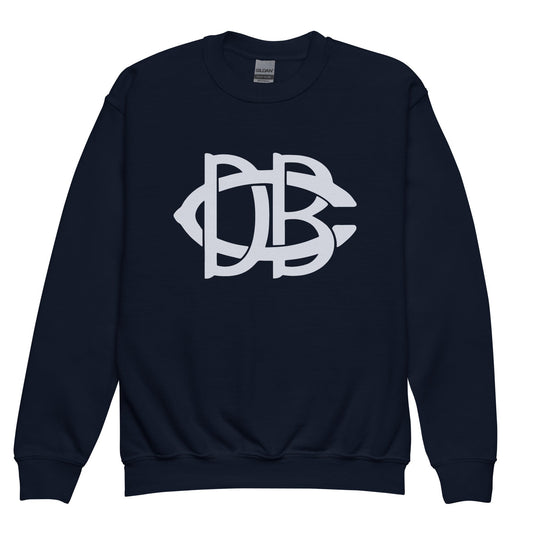 Classic | Youth Sweatshirt | Dallas Baseball Club | Interlocking DB Crest Logo