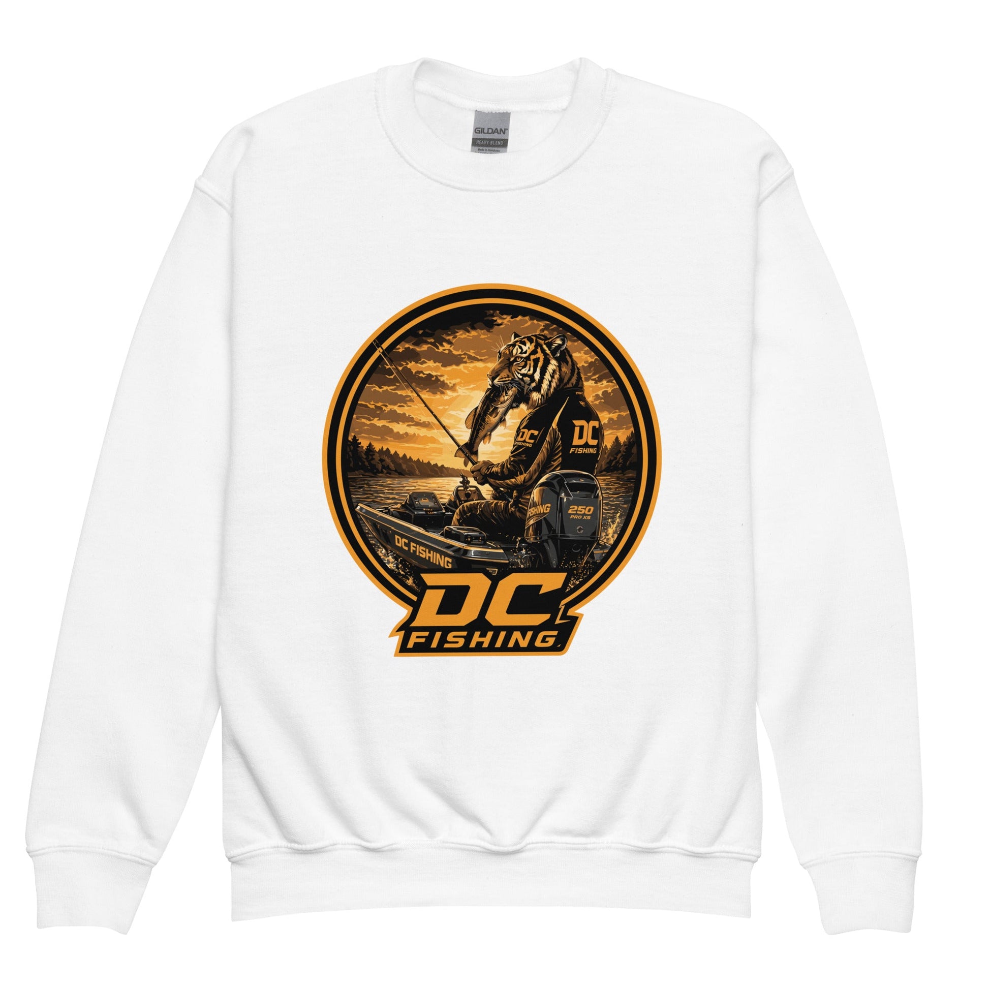 Classic | Youth Sweatshirt | DeKalb Fishing Team | Badge Logo